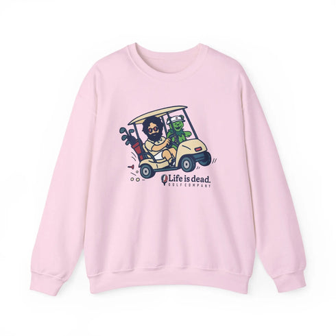 Grateful Dead - Joy Ridin' Jerry and The Bear | Life is dead. Crewneck Sweatshirt - StealieShop